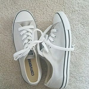 Converse all star sneakers new light grey